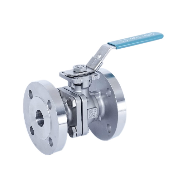 2 PC Flanged End Ball Valve With Mounting Pad