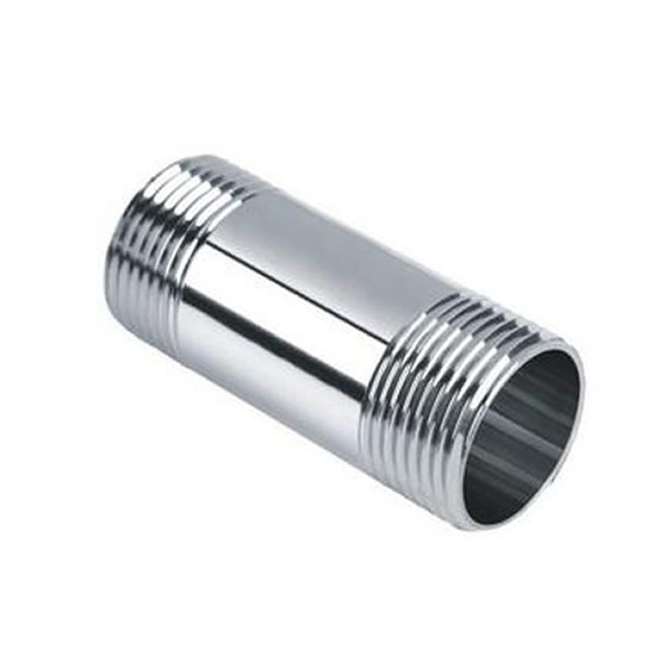 Hot Selling Stainless Steel Double Male Threaded Nipple, China
