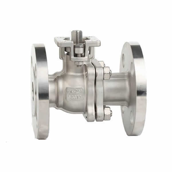 JIS Stainless Steel Flange Ball Valve With ISO5211 Mounting Pad1