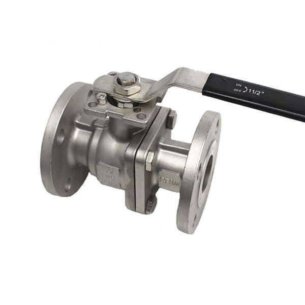 Stainless Steel Two Piece Flange Ball Valve