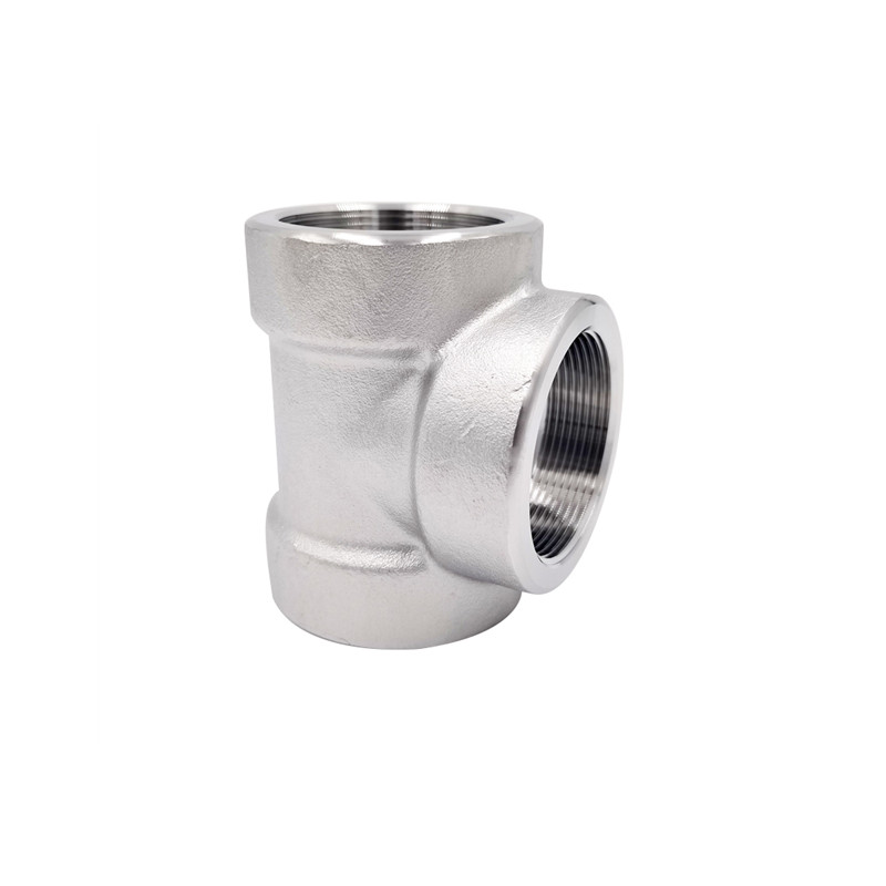 Stainless steel high pressure equal diameter tee, China Stainless Steel Fittings